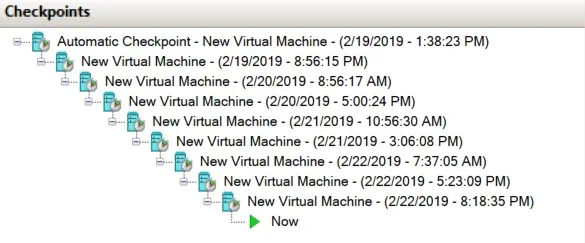 Checkpoint Subtree (How to Merge Hyper-V Snapshots)