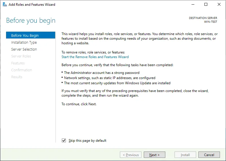 Before you begin to install Microsoft Hyper V