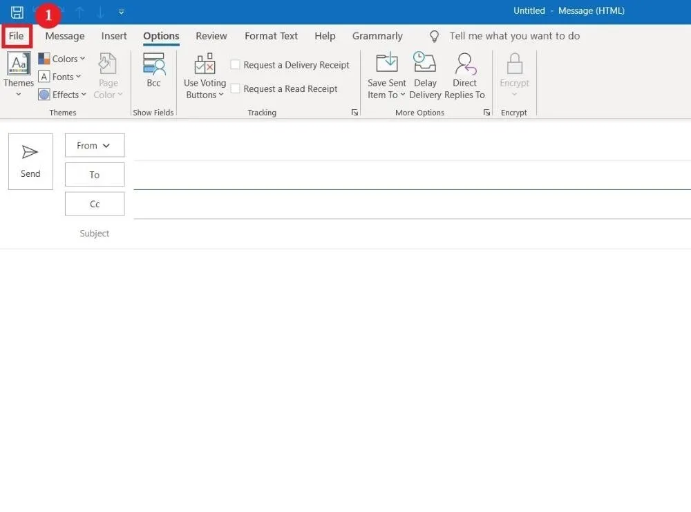 encrypt in outlook 2016 and 2019
