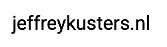 Jeffreykusters 標誌