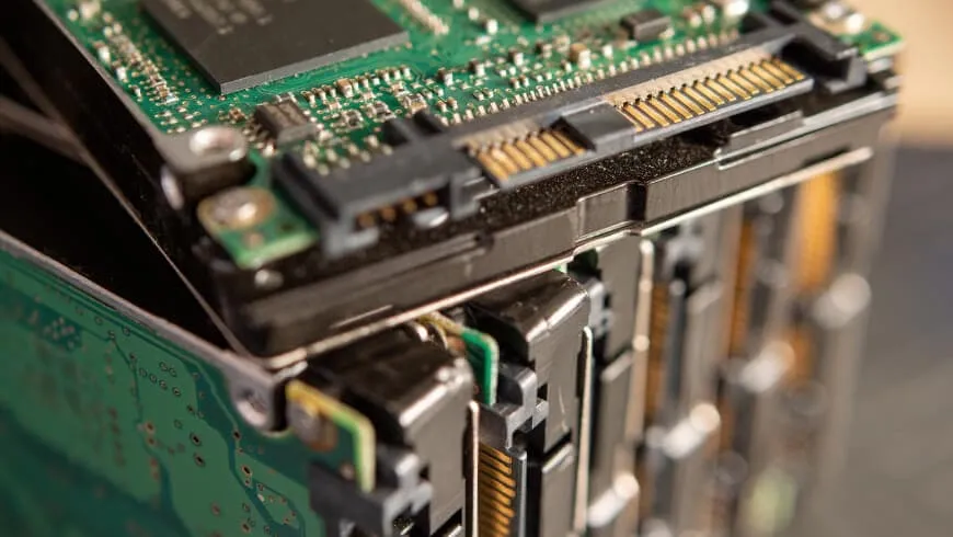 Hard disk drives with a SAS interface