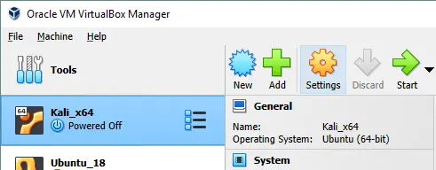 Windows 10 – starting a new VM created before