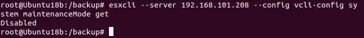 Exécution de commandes dans l'interface CLI vSphere par un fichier de configuration