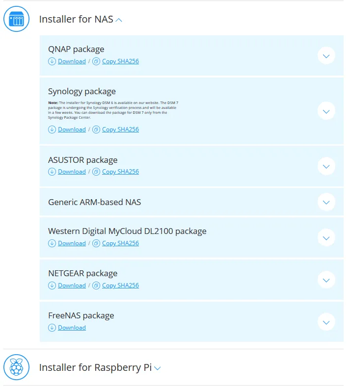 How to download NAKIVO Transporter for NAS
