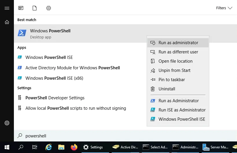 How to run PowerShell in Windows