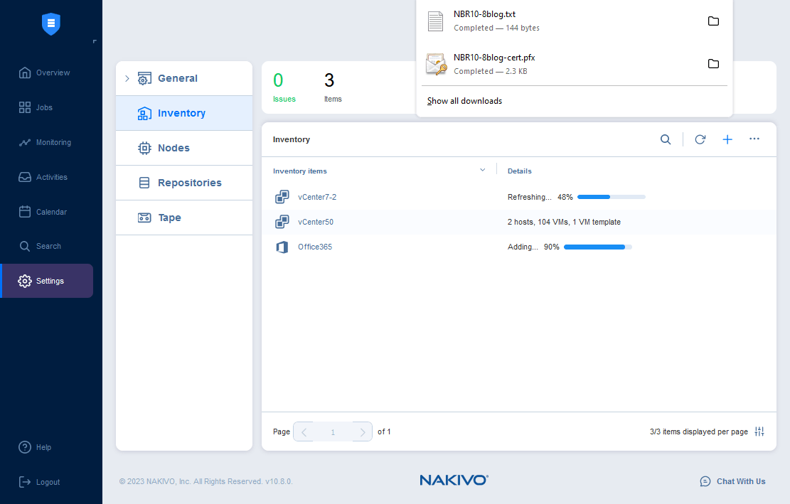 Adding Office 365 with Microsoft Teams to the inventory