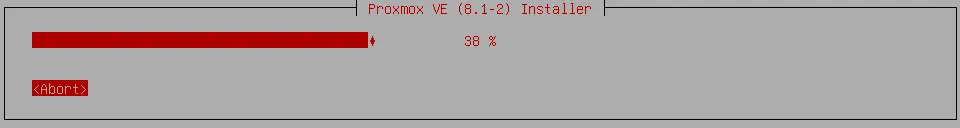 Installing Proxmox VE