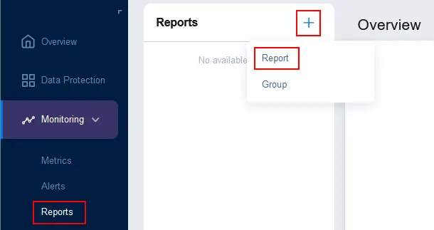 Creating a new report for IT monitoring